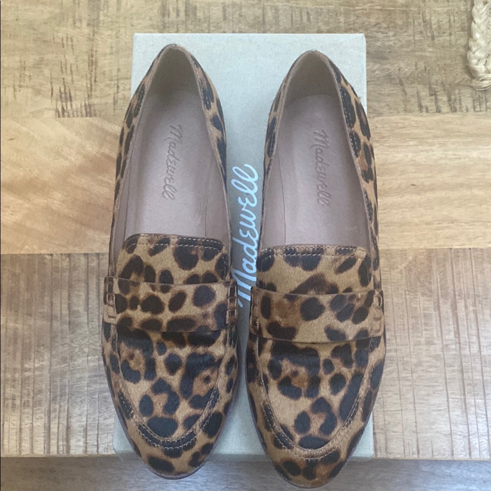 Madewell Brown Leopard Print Flats